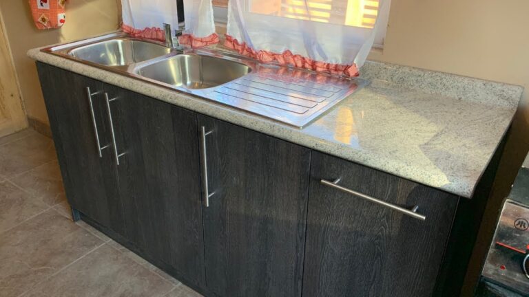Aprende a crear un mueble para fregadero en casa