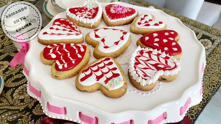 Arrasa en San Valentín: aprende cómo hacer galletas decoradas en casa