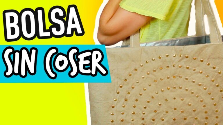 Bolsitas de tela sin costura: Aprende a crearlas fácilmente en casa