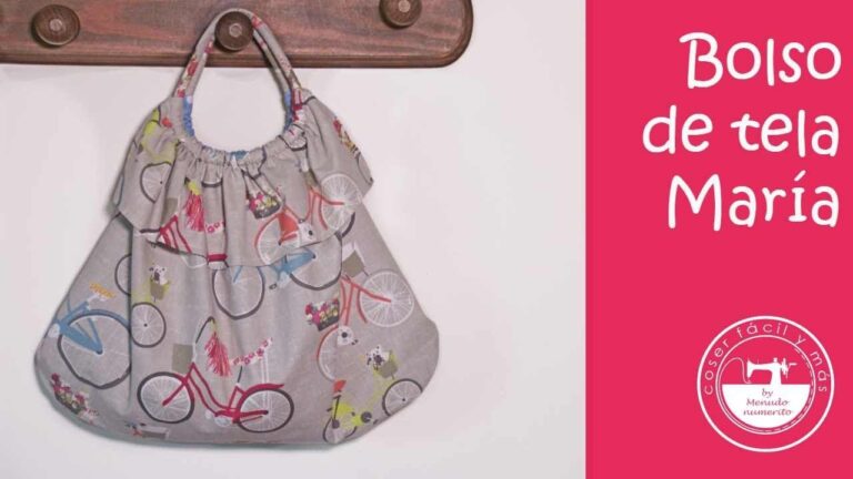 Descubre cómo hacer bolsos de tela con patrones gratis