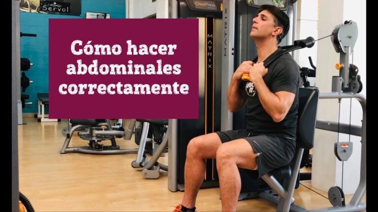 Maximiza tus abdominales con la ayuda de una m&aacute;quina: descubre c&oacute;mo hacerlo