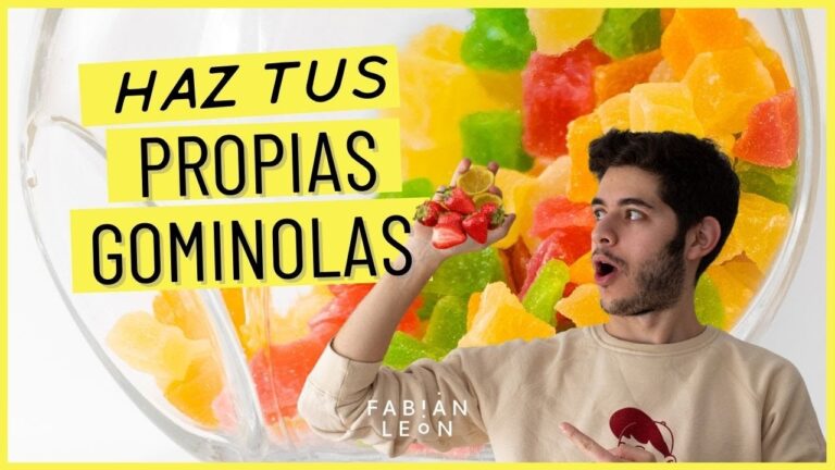 ¿Quieres comer gominolas deliciosas y saludables? Descubre cómo hacer gominolas naturales en casa.