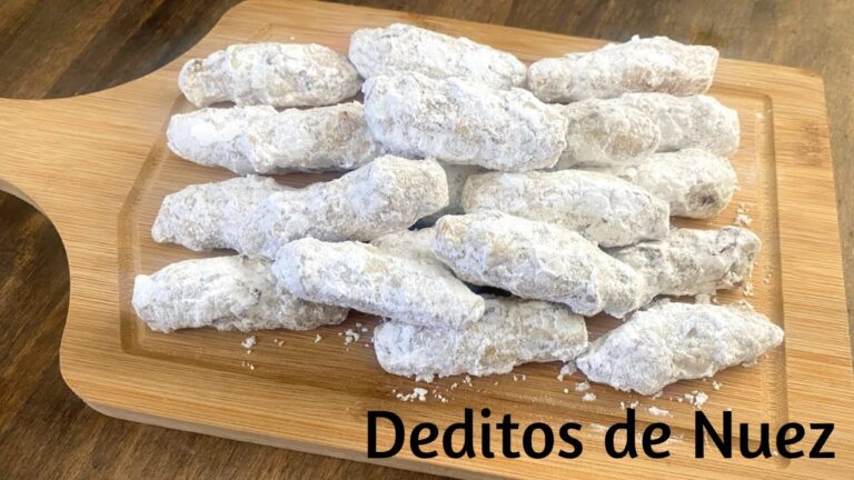 ¡Sorprende a tus invitados con deliciosos deditos de nuez caseros!