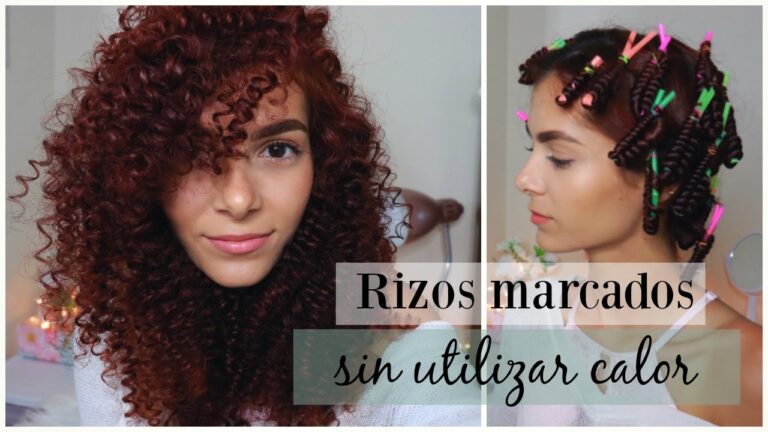 Rizos pequeños sin calor: trucos para un cabello perfecto