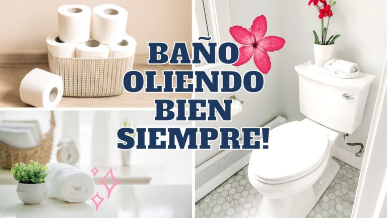 10 trucos para que tu ba&ntilde;o huela fresco todo el d&iacute;a