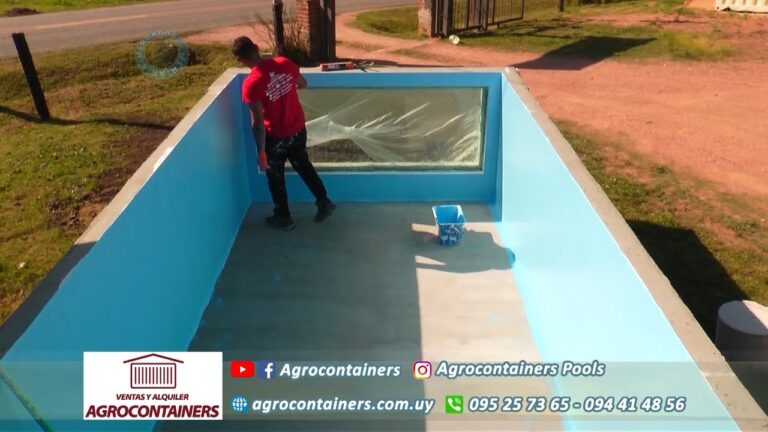 Crea una piscina única en casa: ¡Convierte un contenedor en una oasis acuático!