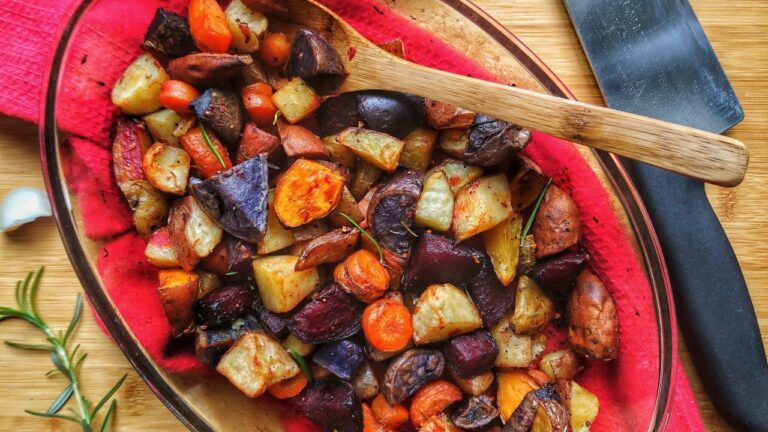 Verduras al horno sin aceite: la receta f&aacute;cil para una comida sana.