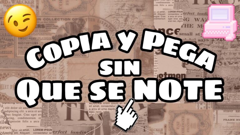 Evita ser descubierto: Trucos para ocultar el copiar y pegar en tus textos