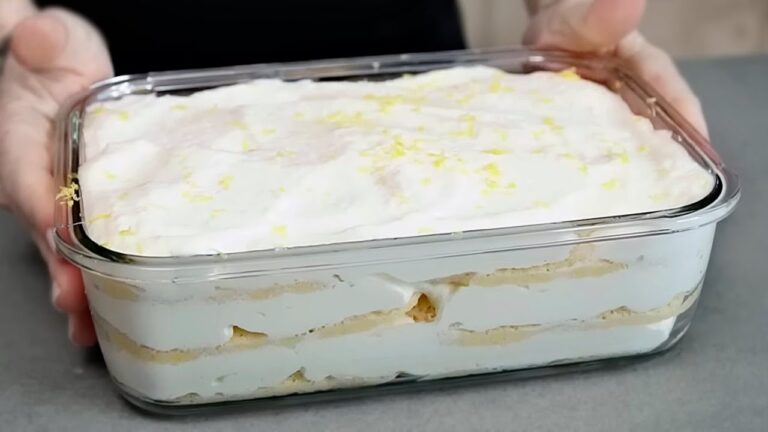 Descubre cómo preparar un delicioso tiramisú de limón en casa