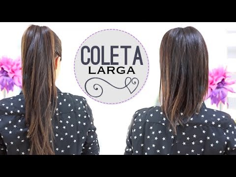 Consigue una coleta más larga con estos sencillos trucos