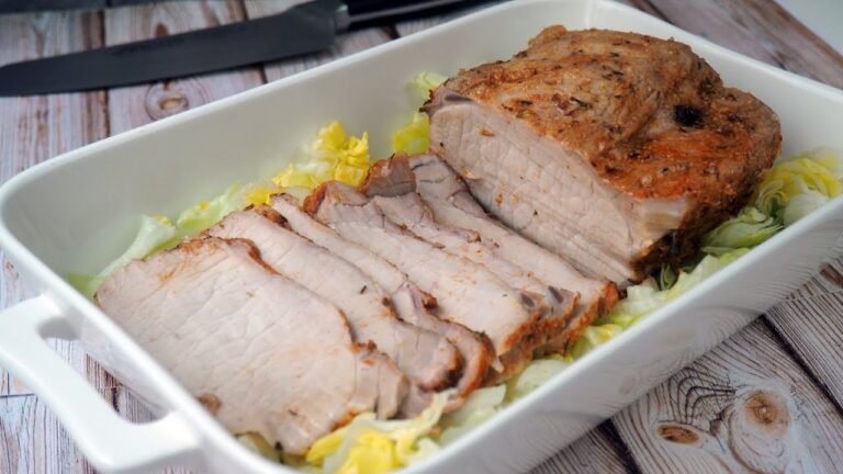 Descubre el secreto para hacer un delicioso lomo de cerdo a la sal en casa
