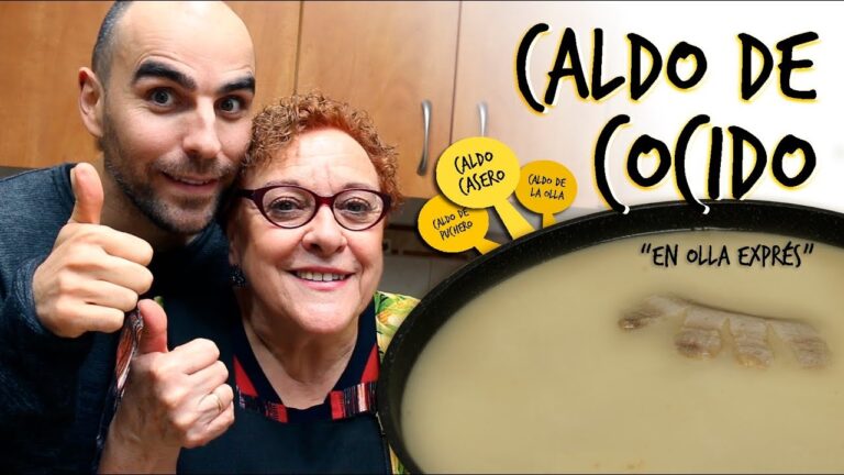Aprende a preparar un delicioso caldo de cocido en casa en 5 sencillos pasos