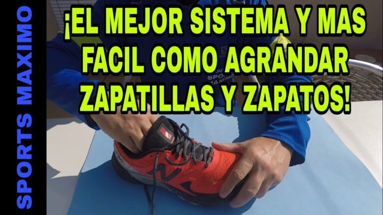 Truco para unas zapatillas una talla más grande: paso a paso