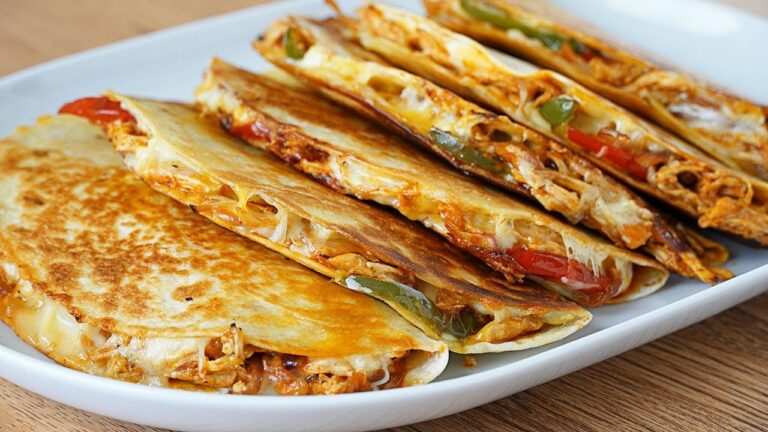 &iexcl;Aprende a preparar quesadillas de pollo mexicanas en casa!