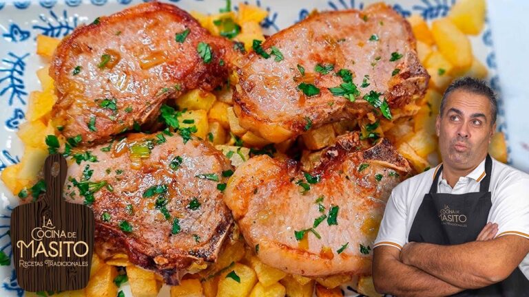 Aprende a elaborar deliciosas chuletas de aguja de cerdo en casa