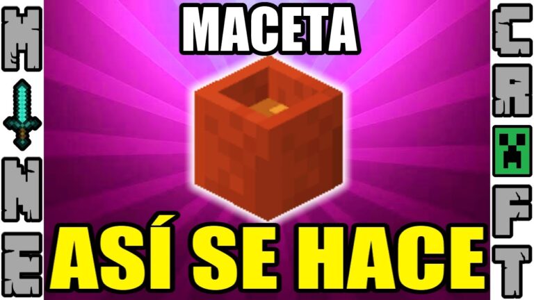 Aprende a construir un macetero en Minecraft en pocos pasos