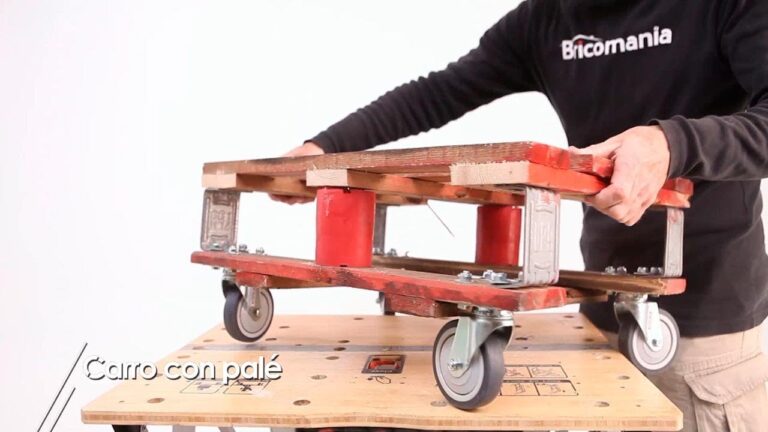 Aprende a construir un carro con palets en pocos pasos