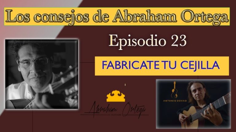 Aprende fácilmente a hacer una cejilla de madera para tu guitarra