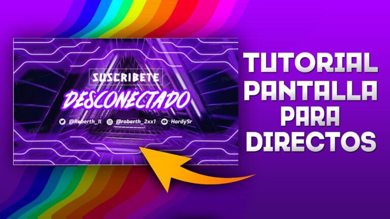 Crea una pantalla de espera para Twitch en pocos pasos