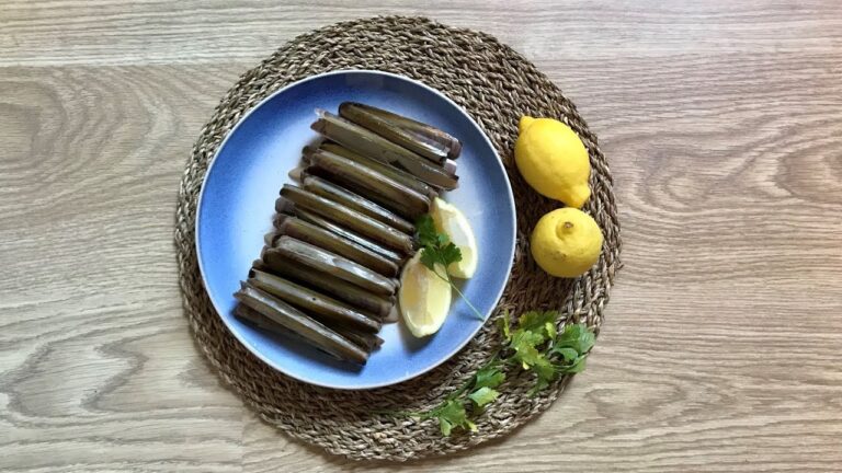 Navajas congeladas de alta cocina: ¡descubre cómo hacerlas!
