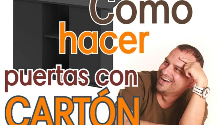 ¡Crea un espectáculo inolvidable! Aprende a hacer una puerta de cartón para teatro en pocos pasos