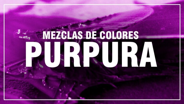 Descubre el secreto para obtener el morado perfecto en tus obras de arte