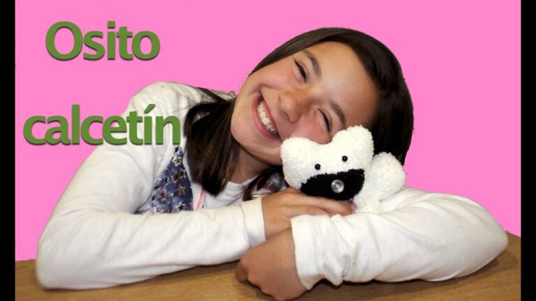 Crea un oso adorable con un calcetín en solo minutos