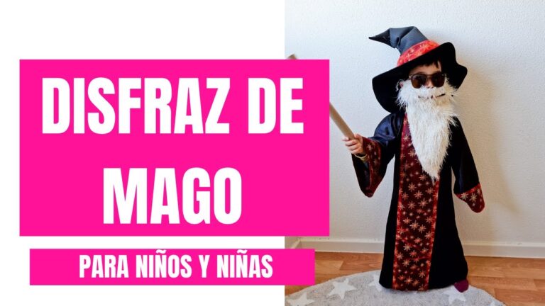 Crea un espectacular disfraz de mago para ni&ntilde;os en casa