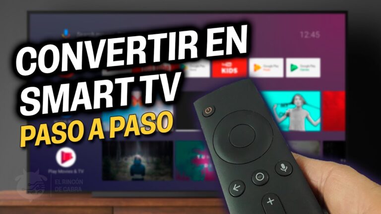 Descubre cómo convertir tu TV en un Smart TV en casa