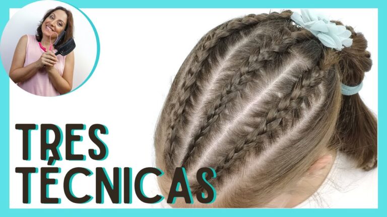 Aprende a hacer tus propias trenzas pegadas en 5 pasos fáciles