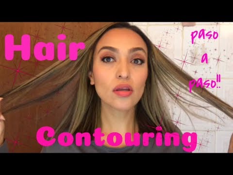 Aprende a hacer hair contouring en casa y deslumbra con tu look