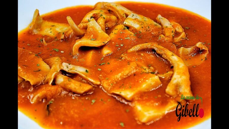Aprende a preparar calamares en salsa de tomate en casa: receta fácil