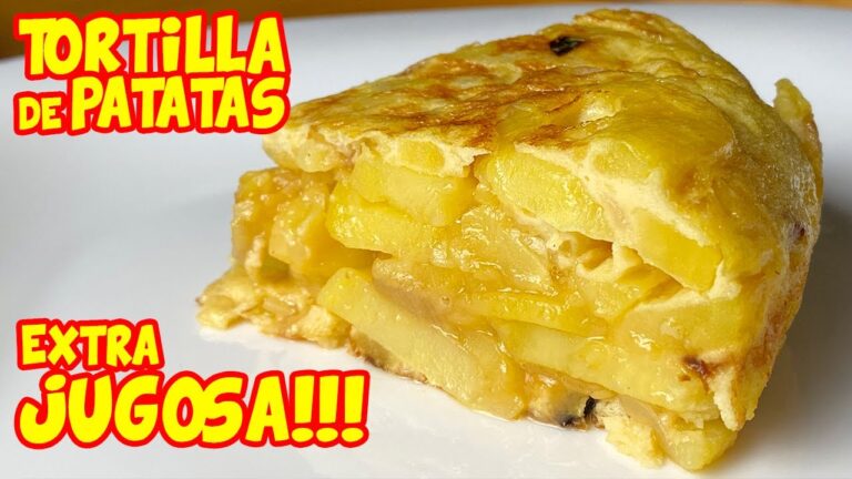 Descubre el secreto de la irresistibilidad: Tortilla de patatas poco hecha en 3 pasos