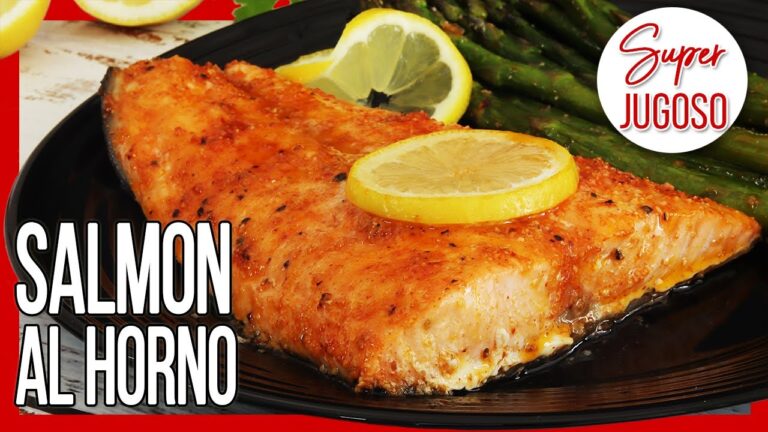 Descubre cómo preparar un delicioso salmón al horno en casa