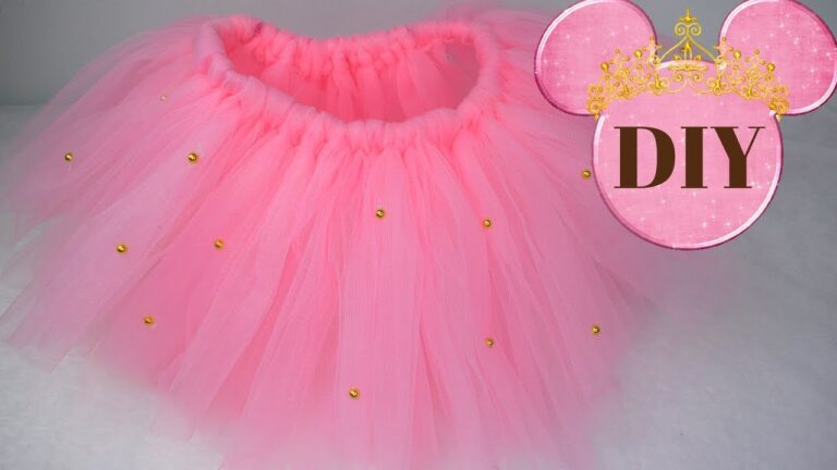 Descubre cómo hacer un tutú de tul para niña de manera fácil y creativa