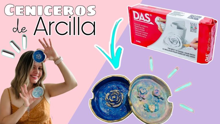 Crea tus propios ceniceros únicos con arcilla en casa