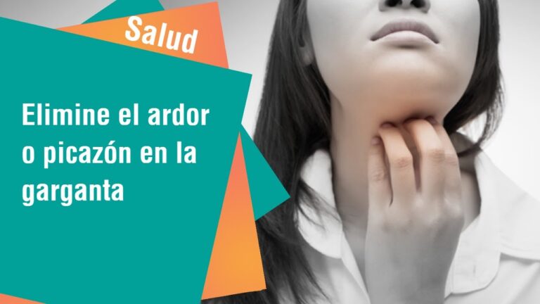 ¿Ardor en la garganta? Descubre cómo evitar que te pique en 3 pasos