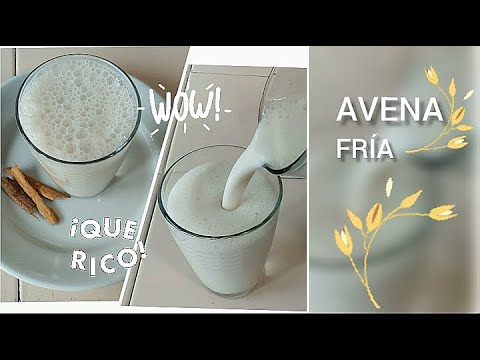 Descubre el sabor refrescante: Cómo hacer avena fría en 5 minutos