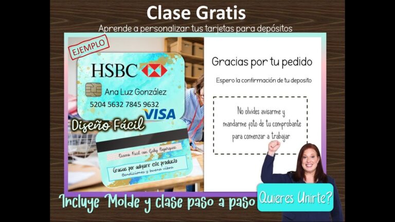 Aprende a crear tarjetas de crédito únicas y personalizadas en casa