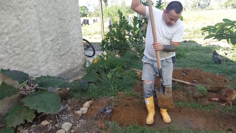 Cómo excavar un agujero perfecto en la tierra