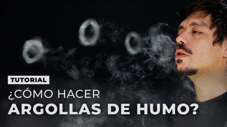 Aprende cómo hacer un impresionante aro de humo en casa