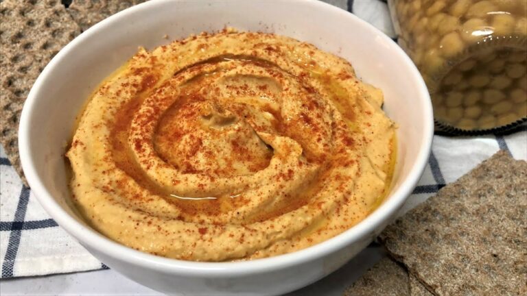Aprende a hacer hummus de garbanzo fácilmente en casa