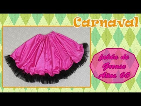 Haz tu propia falda de vuelo al estilo Grease en 5 sencillos pasos
