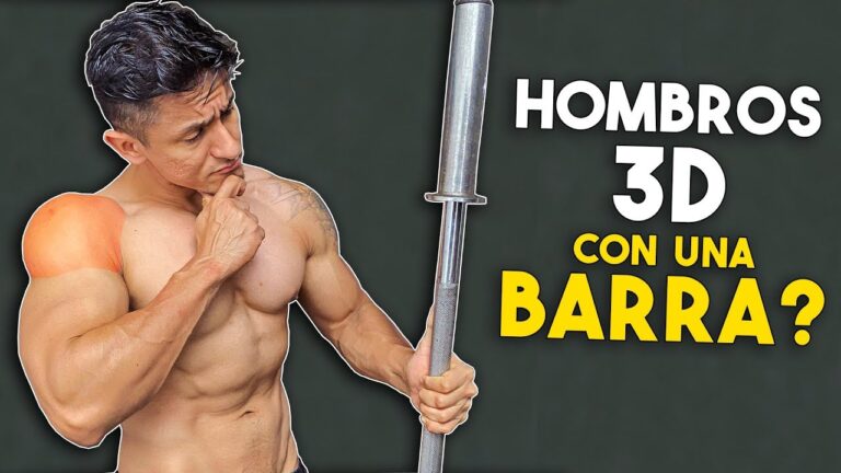Consigue unos hombros impactantes con 5 sencillos pasos de cómo hacer hombro con barra