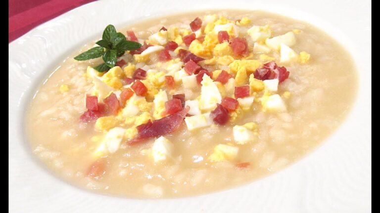 Deliciosa sopa de arroz con caldo de pollo en solo 3 pasos