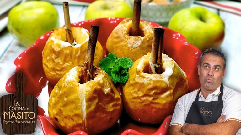 Descubre cómo hacer las irresistibles manzanas asadas en casa