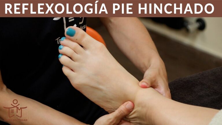 Alivio instantáneo: Aprende cómo hacer masajes para pies hinchados