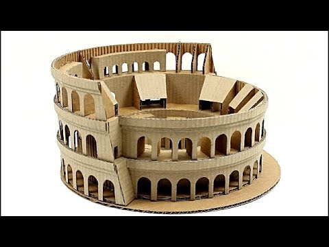 Construye un coliseo romano de cartón en casa: ¡Aprende cómo!