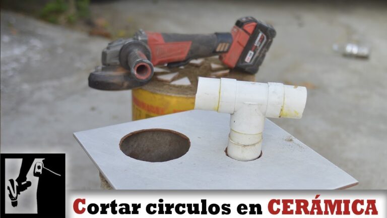 Aprende a cortar azulejos en círculo ¡fácil y rápido!
