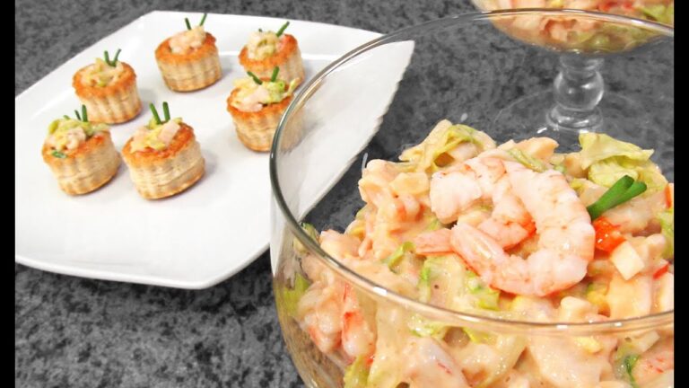 ¡Aprende a preparar el delicioso cóctel de marisco en casa en sólo minutos!